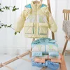 Piumino per bambini 2021 Abbigliamento invernale per bambini Addensare Antivento Neonata Tuta da neve Abbigliamento Cappotto per bambini Parka 2-8 anni H0917