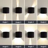 Wall Lamp LED Light Indoor And Outdoor IP65Waterproof Adjustable Beam Angle Design Bedroom Living Room Entrance