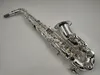 New Product YAS 62S Alto Saxophone Silver Plated Eb Tune E Flat Professional Musical Instrument With Case Free Shipping