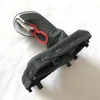 Black Gear Shift Knob med läder Boot Gaiter LHD på Auto Trans Endast för ny A7 A6 PA Style C7