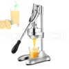 Espremação de frutas cítricas Máquina de metralhadora manual manual romã laranja pressionando juicer