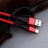 Высокое сопротивление USB типа C кабели 1 м 3 фута 2А зарядки синхронизации шнур данных кабель для телефона S10 Note 10 Plus