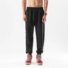 Spring And Summer Men Breasted Basketball Training Sports Pants Casual Loose Large Size Hip Hop Trendy 210715