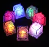 Multi Color LED Flash Ligth Water Ice Cube Light Novelty Safe Crystal Wedding Bar Party Light