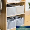 New Jeans Storage Box Foldable Mesh Compartment Underwear Storage Box Divider Drawer Closet Clothes Organizer Sorting Tools Factory price expert design