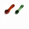 glass oil burner pipe labs sherlock hand spoon pipes for dry herb water bong smoke Blunt bubbler with Carb Hole mix color