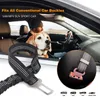 Benepaw Bungee elástico perro cinturón de seguridad ajustable reflectante Durable Nylon Pet coche cinturón de seguridad vehículo sin enredos cinturón cachorro gato 211006