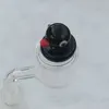 喫煙アクセサリーガラスの炭酸カーブキャップサボテンイエローアヒルガラスガラスバブル20mmのQuartz Banger Hat Carb Cap Nails DCC01