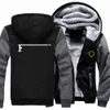 Куртка F1 2023, толстовка с капюшоном на молнии, логотип команды Формулы 1, осенне-зимние мужские утепленные куртки, ветрозащитная теплая толстовка на открытом воздухе, хлопковое пальто