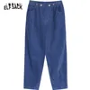 ELFSACK bleu solide velours côtelé coréen décontracté femmes pantalons printemps abricot taille élastique droite dames basique pantalon quotidien 201012