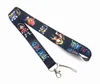 Chaveiros Lanyards Moda Anime ONE PIECE Kaisen Chaveiros Bolsas Cordão Carro Chaveiro Office ID Card Pass Mobile Phone Key Ring Badge Holder Jóias Presentes BSYP