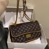 Evening Bags Lattice Ribbon Underarm Bag 2021 Winter High Quality PU Leather Women's Designer Handbag Shoulder Messenger