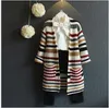 Cappotto da ragazza coreana primaverile in lana grezza di colore esteso tendenza maglione bx