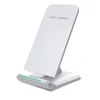 NOUVEAU CHARGEUR DE MOBILES MOBILES QI CHARGEUR SMART SMART DUAL-COIL BURAGE FACT CHARGING Vertical Stand