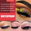 Wiederverwendbare falsche Wimpern, Eyeliner, 4 Paar Wimpernaufkleber, 7 Farben, wasserdichter Eyeliner, Wimpernaufkleber, einfach zu verwenden und zu entfernen8196211