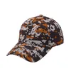 Ponytail Baseball Cap Women Camo Baseball Hat Ponytail Messy Bullar Bomull Mössor Utomhus Kamouflage Sport Snapbacks Net Caps Cyz2979