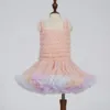 Top Qualité Mignon Rose Tutu Robe Enfants Princesse Filles Net Gaze Robe De Bal Robes Bébé Vêtements Anniversaire Cadeau Usine 1773 B3