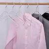 10 أجهزة كمبيوتر صافية شماعات ملابس بلورية أكريليك مع ربط القمصان الفاخرة الشفافة الشفافة