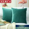 Soft Solid Velvet Cushion Cover Luxury Throw Pillow Case Decorative Sofa Car Cover(1 Piece) Cushion/Decorative Factory price expert design Quality Latest Style