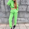 Women's Two Piece Pants Women Fleece Letter Set Casual Loose Female Tracksuits Hoodies Long Sleeve Shorts Sweatshirt And Jogging Suits