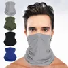 Cappellini da ciclismo Maschere Tinta unita Bandana Alta Elastico senza cuciture Buff Ghetta Fascia da pesca Passamontagna Tubo Visiera Sciarpa da uomo