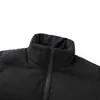 MantlConx Plus Size 5xl厚手の男性パーカージャケット冬の暖かいメンズの外装コートブラックスタンドカラー男性ウインドブレイクジャケット男211129