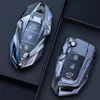 Zinc Alloy Car Key Cover Case For Hyundai Santa Fe TM 2019 I30 2018 Solaris Azera Elantra Grandeur Accent Shell Accessories