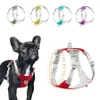 Pet Dog Harness Dog Training Reflective Chest Strap Belt Vest Adjustable Outdoor Protective Harness for Small Medium Big Dogs 210712