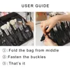 Cosmetic Bags Cases 29 Slots Portable Leather Makeup Brushes Holder For Women Home Travel Supplies Artist Zipper Bag3733783