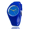 Mens Wallwatch Quartz Watchs Silicona deportiva casual