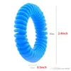 Mosquito Repellent Bracelet Elastic Coil Spiral Hand Wrist Band Telephone Ring Chain Anti-mosquito Bracelets Pest Control Bracelet XVT1781