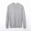 Mens Plus Size Hoodies Sweater pullover elasticity Embroidery Twisted Needle Knitted Cotton O-neck High Quality multiple colour Sweatshirts Classic Pullover