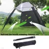 Fashion Outdoors Canopy Beach Shelter Sun Shade Tent Quick Installation Beach Tent For Fishing Camping Travel 5-8 People Y0706