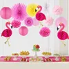 Flamingo Decoratie Tropische Party Zomer Strand Verjaardagsfeest Decor Evenementen Flamingo Hawaii Hawaiian Party Decoraties Levert 211122