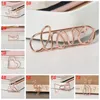 Newmetal Paper Clips Rose Gold Crown Flamingo Paper Clips Bookmark Memo Planner Clips School Office Канцелярские товары RRB12945