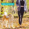 Benepaw Heavy Duty Metal Chain Chain Tog Leash Мягкий антикуса Нейлон плетеная ручка Pet Lead Training веревки для средних больших собак 210729