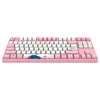 Orijinal AKKO 3087/3098/3108 Tokyo Sakura Kablolu Mekanik Oyun Klavyesi 87/98/108 Tuşları PBT Bilgisayar Gamer Tipi-C Anahtarı