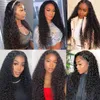 Lace Wigs 13x6 Deep Wave Frontal Wig Front Human Hair For Women Water 38 40 Inch Pre Plucked Brazilian Curly