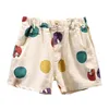 Baby cartoon polka dot shorts Korean version of baby pants summer boys and girls fashion P4308 210622