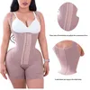 Women's Gorset Fajas Colombianas Large Size Shapewear Open Bust Body Corse Waist Trainer High Compression Skims Bodysuit 211230