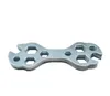 Bicycle Flat Hexagon Wrench Portable Multi-holes Bike Repair Tool Handheld Wrench for Removing Installing Screws