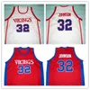 32 MAGIC JOHNSON vikings HIGH SCHOOL Basketball Jersey Personalize qualquer nome e número