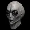 Cool Alien Mask Halloween Horror Mask Creepy Costume Party Cosplay Props Men Latex Skrämmande masker Full Headdress Horror Mask