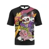 T-shirts T-shirts Hip Hop T-shirt Streetwear Oversized Grappige 12 Zodiac 3D Mannen Harajuku T-shirt China Stijl Zomer Tops Tees Katoenen Anime Tshirt