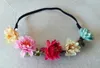 Artificial Daisy Flor Headbands Mulheres Meninas Florais Tiaras Coroas Noiva Grinalda Grinalda Garlandia De Casamento Jóias