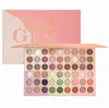 54 couleurs palette de fard à paupières couleur terre perle lumière mate paillettes Noël yeux maquillage cadeau de dame super marque locale 1 définit beaucoup de nouveaux produits cosmétiques