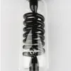 유리 글리세린 냉동성 코일 파이프 검은 버블러 워터 파이프 흡연 파이프 담배 핸드 튜브