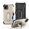 3 in 1 Hybrid Defender Phone Cases For LG K52 Q52 K22 K32 With Belt Clip A