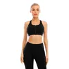 Zipper in Front Sports Bra для женщин с высоким воздействием поддержки поддержки с высоким воздействием с Crisscross Back Strappy8640779