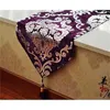 Handcraft Handcraft Europa estilo estilo corredor prata casa decoração de casas tablecloth bordado pano El Villa casamento 210709